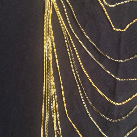 🌸Three color layered chain necklace - Picture 4 of 4